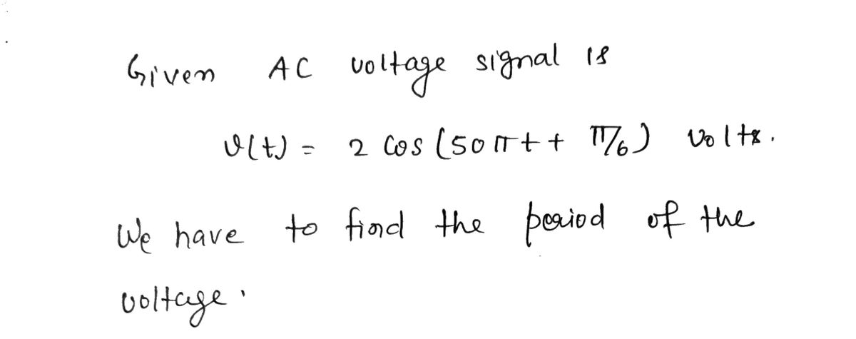 Electrical Engineering homework question answer, step 1, image 1